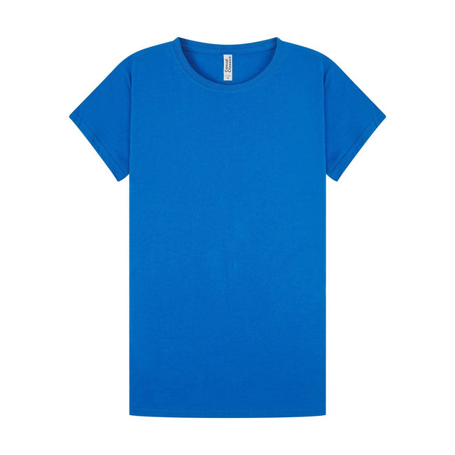 Royal Blue - Front - Casual Classic Womens-Ladies T-Shirt