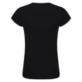 Black - Side - Casual Classic Womens-Ladies T-Shirt