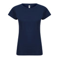 Navy - Front - Casual Classic Womens-Ladies T-Shirt