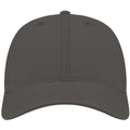 Dark Grey - Front - Atlantis Groovy Canvas 6 Panel Cap