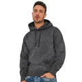 Dark Heather - Side - Casual Classics Mens Ringspun Cotton Hoodie