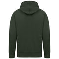 Forest Green - Back - Casual Classics Mens Ringspun Cotton Hoodie