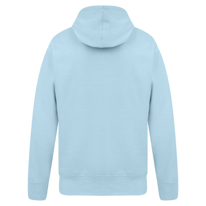 Light Blue - Back - Casual Classics Mens Ringspun Cotton Hoodie