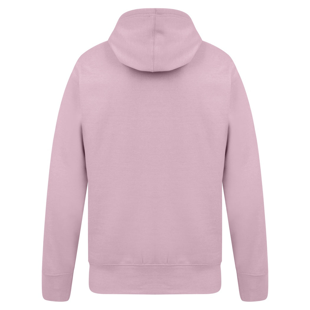 Light Pink - Back - Casual Classics Mens Ringspun Cotton Hoodie