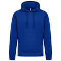Royal Blue - Front - Casual Classics Mens Ringspun Cotton Hoodie