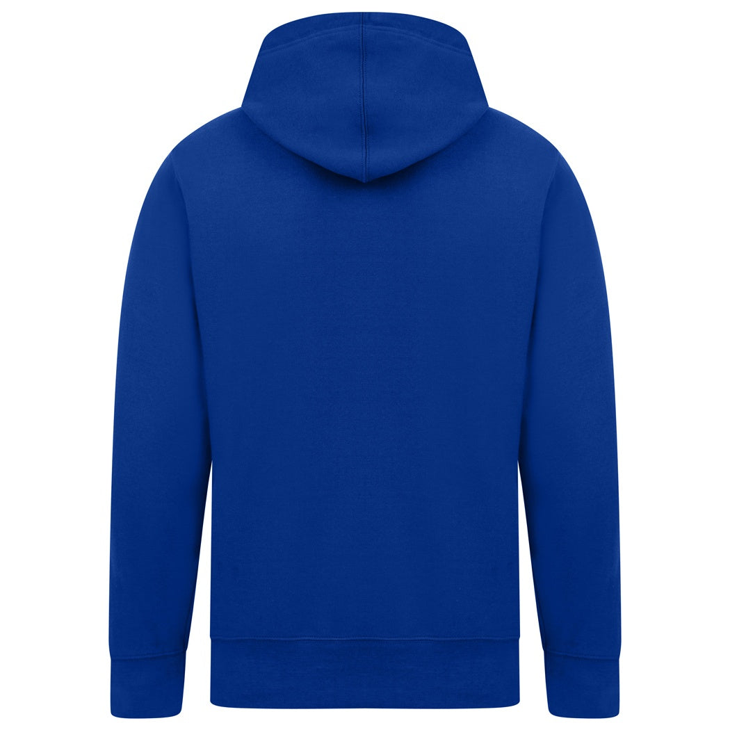 Royal Blue - Back - Casual Classics Mens Ringspun Cotton Hoodie