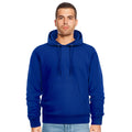 Royal Blue - Side - Casual Classics Mens Ringspun Cotton Hoodie