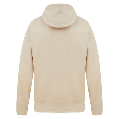 Sand - Back - Casual Classics Mens Ringspun Cotton Hoodie