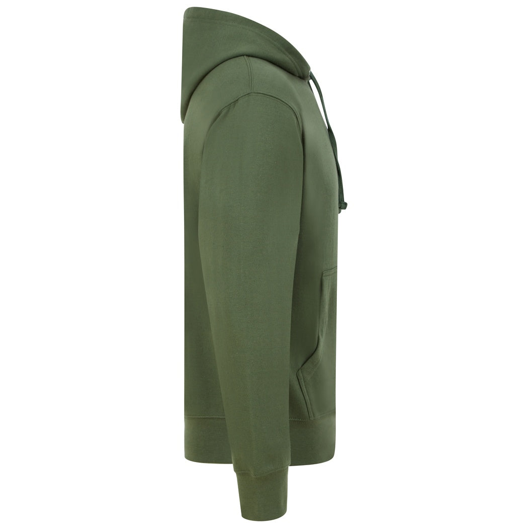 Military Green - Lifestyle - Casual Classics Mens Ringspun Cotton Hoodie