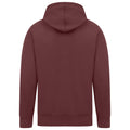 Maroon - Back - Casual Classics Mens Ringspun Cotton Hoodie