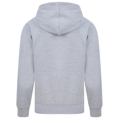 Sports Grey - Back - Casual Classics Mens Ringspun Cotton Hoodie