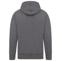 Charcoal - Back - Casual Classics Mens Ringspun Cotton Hoodie