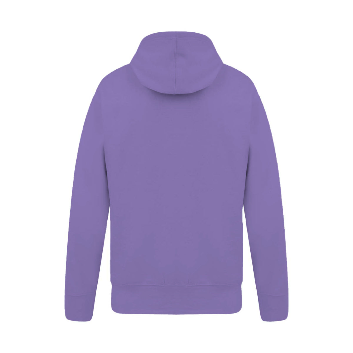 Lilac - Back - Casual Classics Mens Ringspun Cotton Hoodie