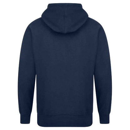 Dark Royal - Back - Casual Classics Mens Ringspun Cotton Hoodie