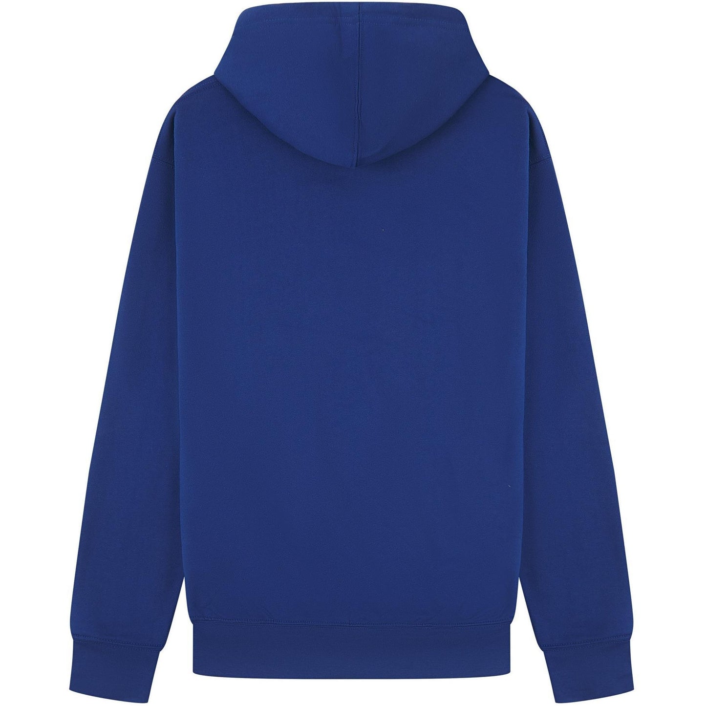 Cobalt - Front - Casual Classics Mens Ringspun Cotton Hoodie