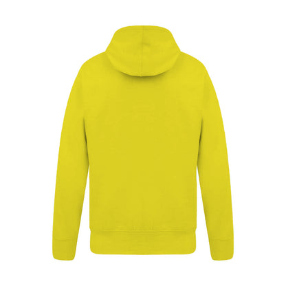 Yellow - Back - Casual Classics Mens Ringspun Cotton Hoodie