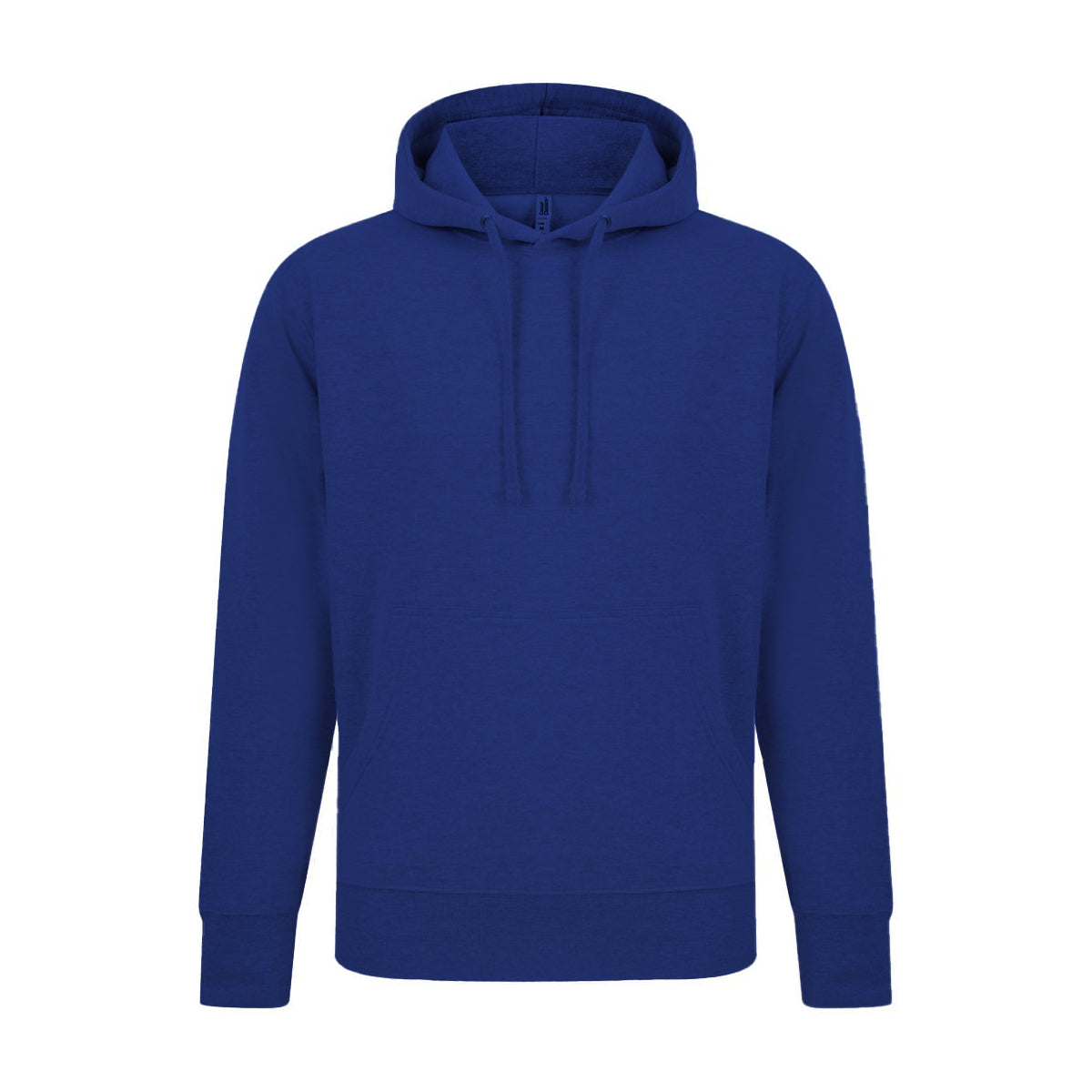Cobalt - Front - Casual Classics Mens Ringspun Cotton Hoodie