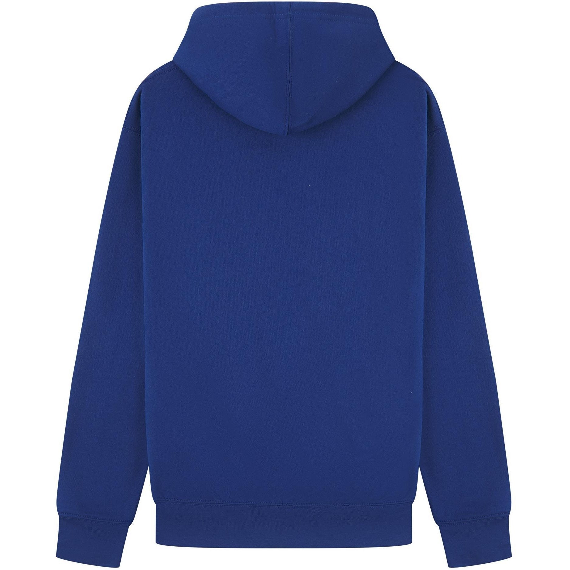 Cobalt - Back - Casual Classics Mens Ringspun Cotton Hoodie