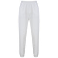 White - Front - Casual Classics Mens Jogging Bottoms