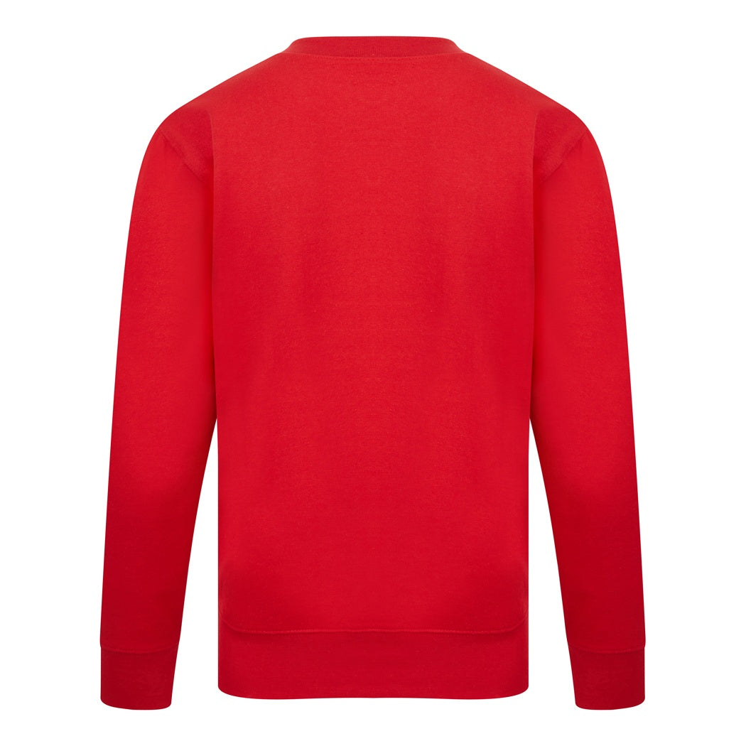 Red - Side - Casual Classics Mens Sweatshirt