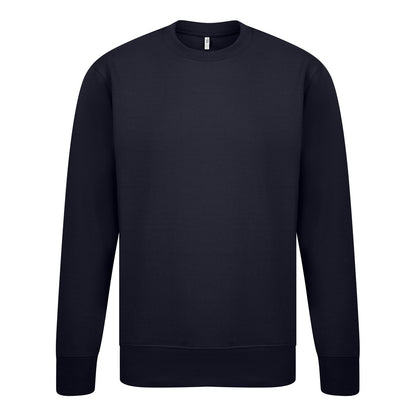Navy - Front - Casual Classics Mens Sweatshirt