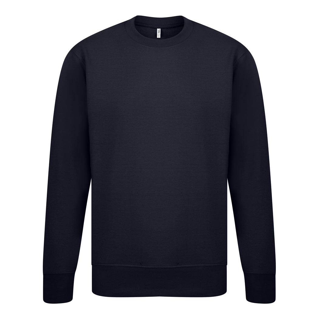 Navy - Front - Casual Classics Mens Sweatshirt