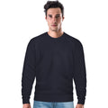 Navy - Back - Casual Classics Mens Sweatshirt