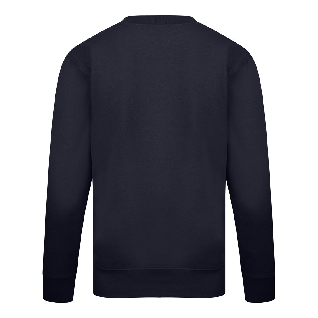 Navy - Side - Casual Classics Mens Sweatshirt