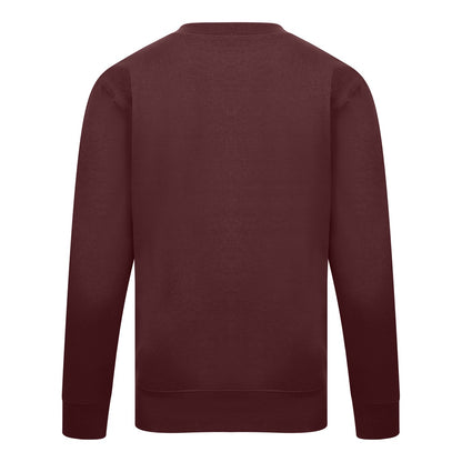 Maroon - Side - Casual Classics Mens Sweatshirt