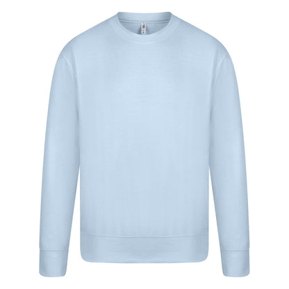 Light Blue - Front - Casual Classics Mens Sweatshirt