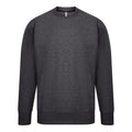 Dark Heather - Front - Casual Classics Mens Sweatshirt