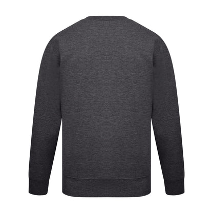 Dark Heather - Side - Casual Classics Mens Sweatshirt