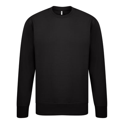 Black - Front - Casual Classics Mens Sweatshirt