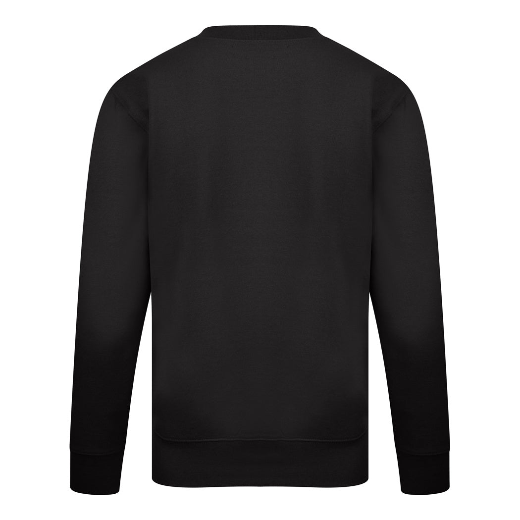 Black - Side - Casual Classics Mens Sweatshirt