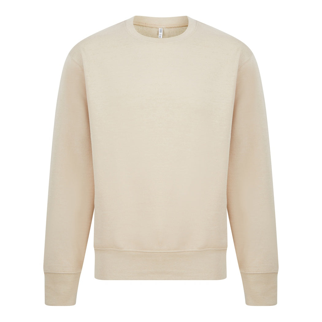 Sand - Front - Casual Classics Mens Sweatshirt
