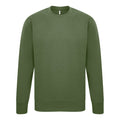 Military Green - Front - Casual Classics Mens Sweatshirt