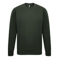 Forest Green - Front - Casual Classics Mens Sweatshirt