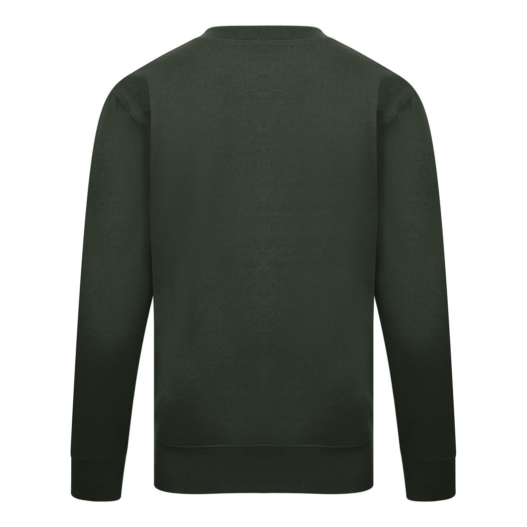 Forest Green - Side - Casual Classics Mens Sweatshirt