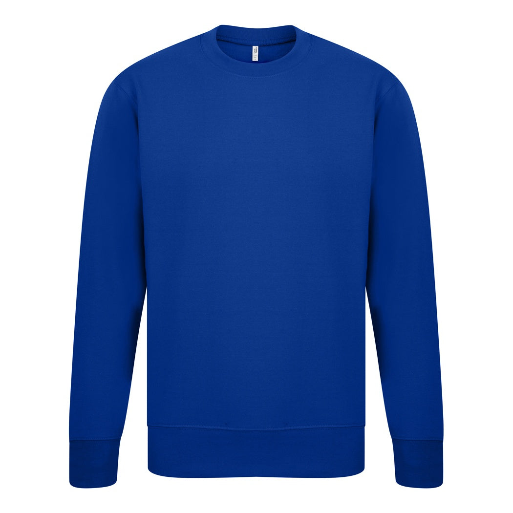 Royal Blue - Front - Casual Classics Mens Sweatshirt