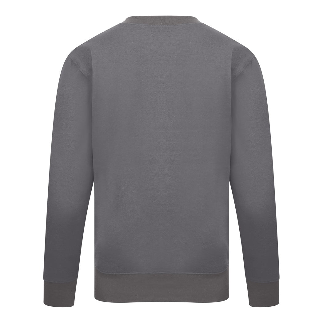 Charcoal - Side - Casual Classics Mens Sweatshirt
