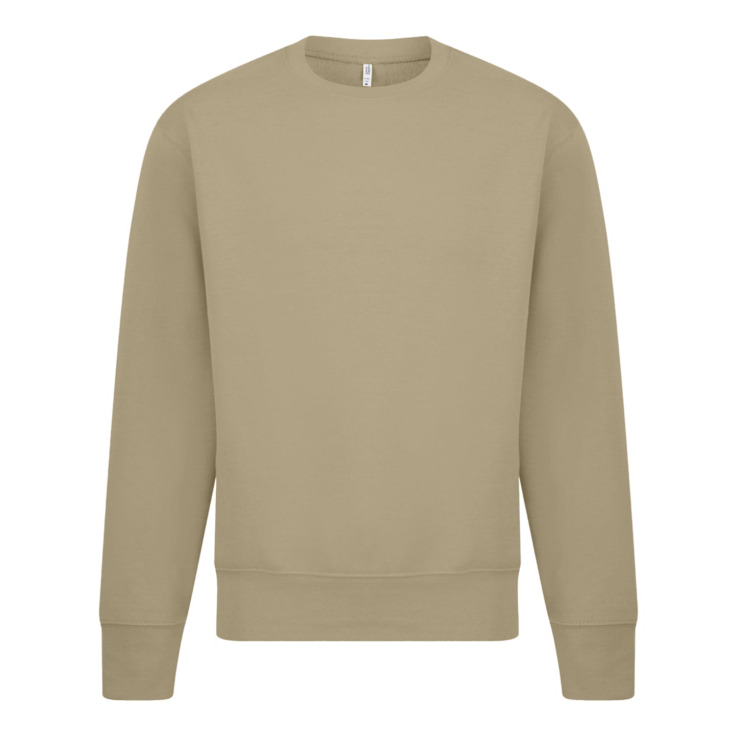 Ecru - Front - Casual Classics Mens Sweatshirt