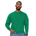 Kelly Green - Front - Casual Classics Mens Sweatshirt