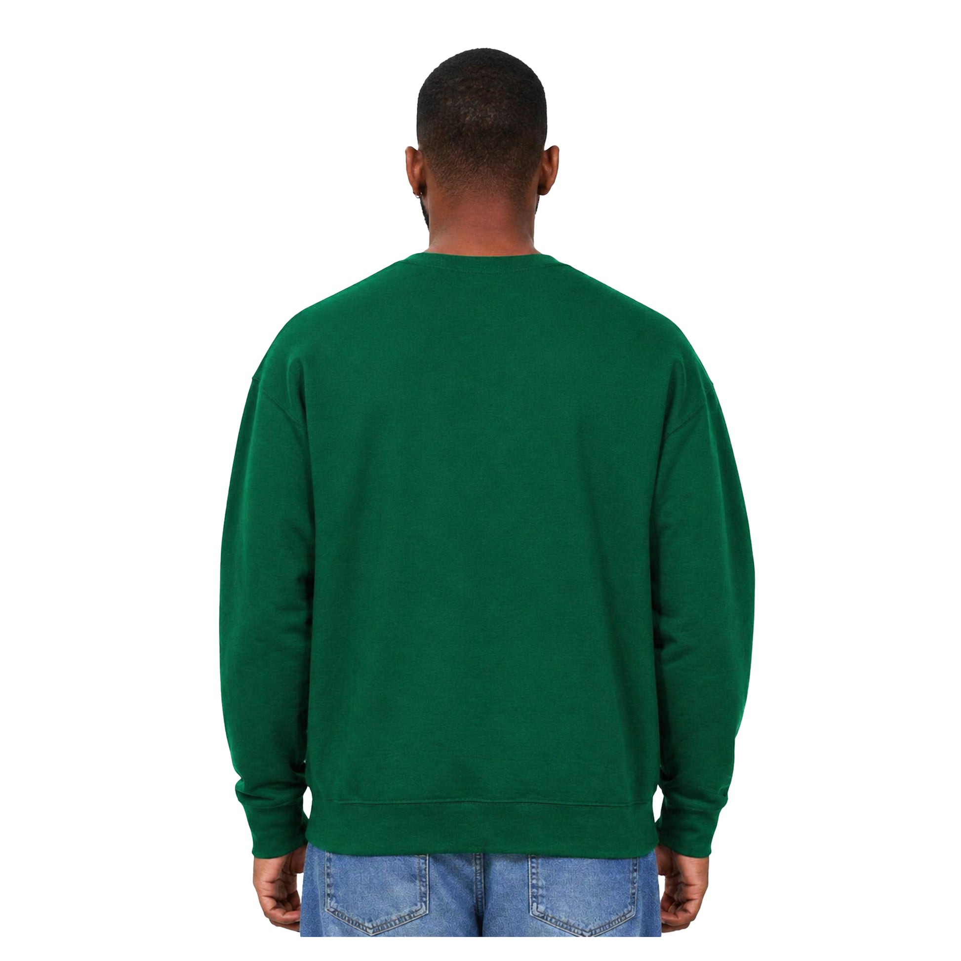 Dark Royal - Back - Casual Classics Mens Sweatshirt