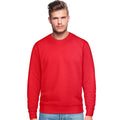 Red - Back - Casual Classics Mens Sweatshirt