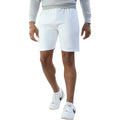 White - Front - Casual Classics Unisex Adult Ringspun Blended Shorts