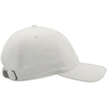 White - Side - Atlantis 6 Panel Baseball Cap