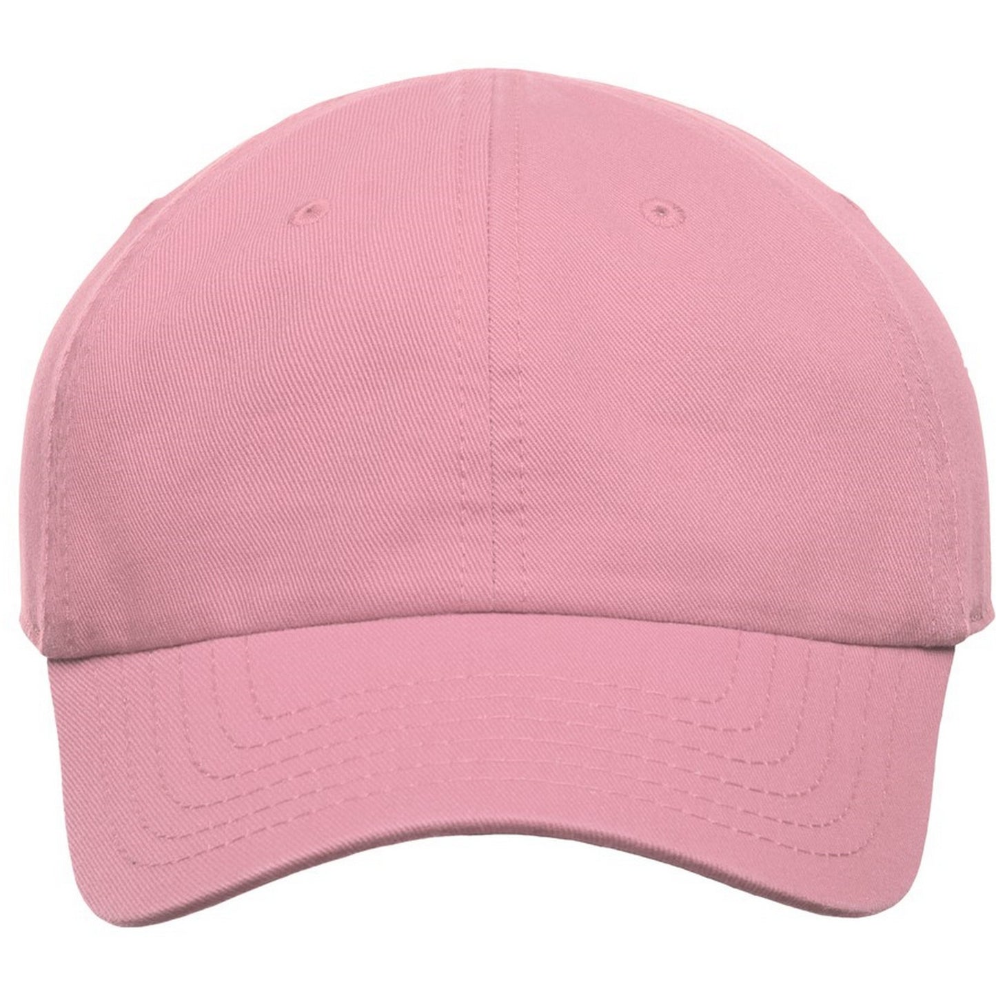 Pink - Front - Atlantis Childrens-Kids Fraser 6 Panel Organic Cotton Baseball Cap