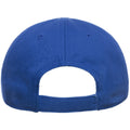 Royal Blue - Back - Atlantis Childrens-Kids Fraser 6 Panel Organic Cotton Baseball Cap