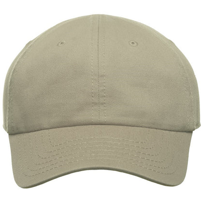 Khaki - Front - Atlantis Childrens-Kids Fraser 6 Panel Organic Cotton Baseball Cap