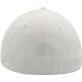 White - Back - Atlantis Unisex Adult Pitcher Flexible Baseball Cap